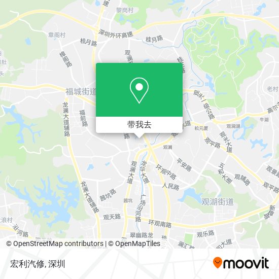 宏利汽修地图