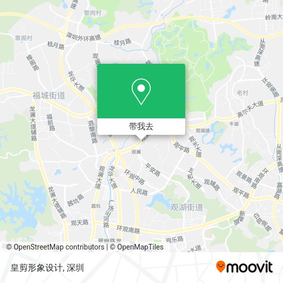 皇剪形象设计地图