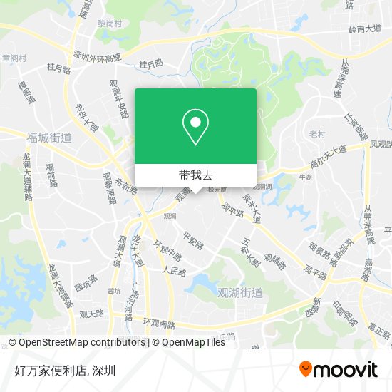 好万家便利店地图