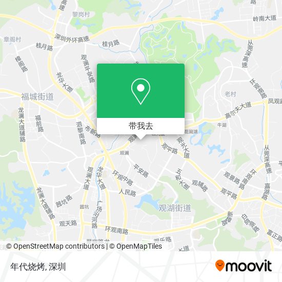 年代烧烤地图