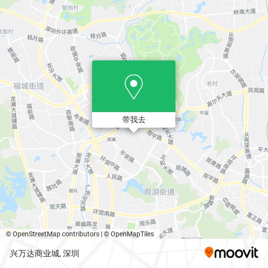 兴万达商业城地图