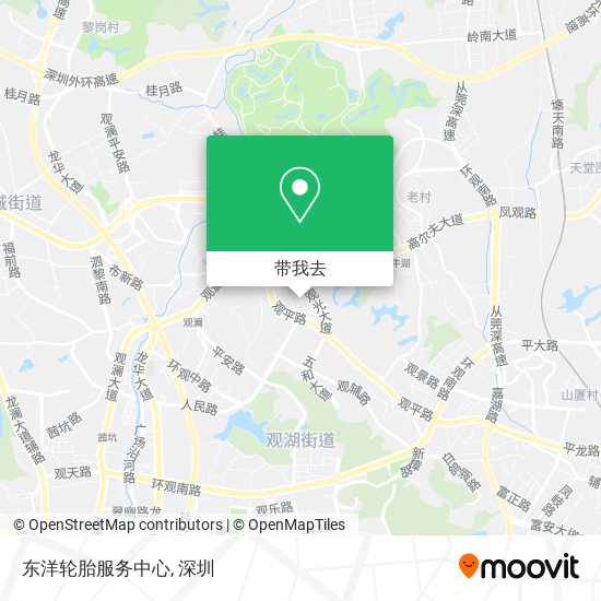 东洋轮胎服务中心地图