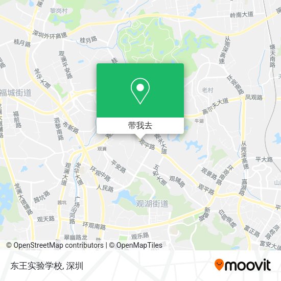 东王实验学校地图