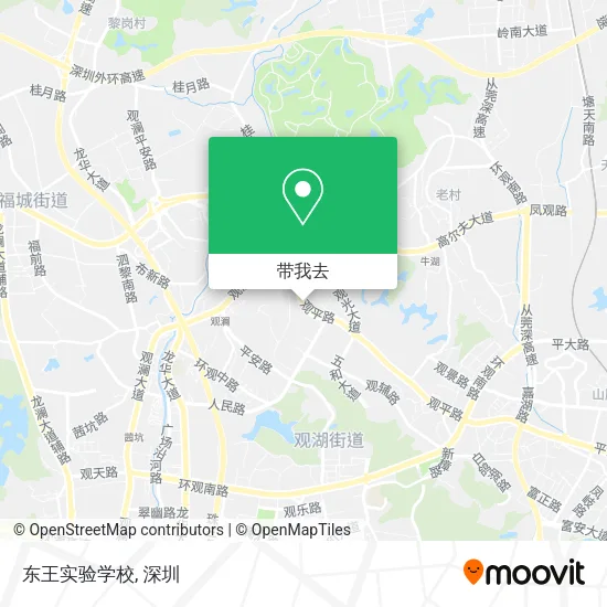 东王实验学校地图