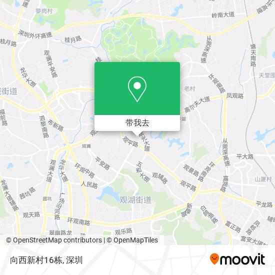 向西新村16栋地图