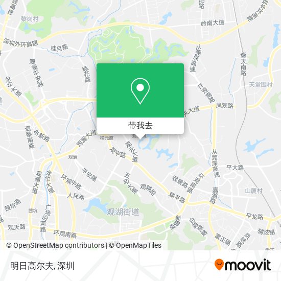 明日高尔夫地图