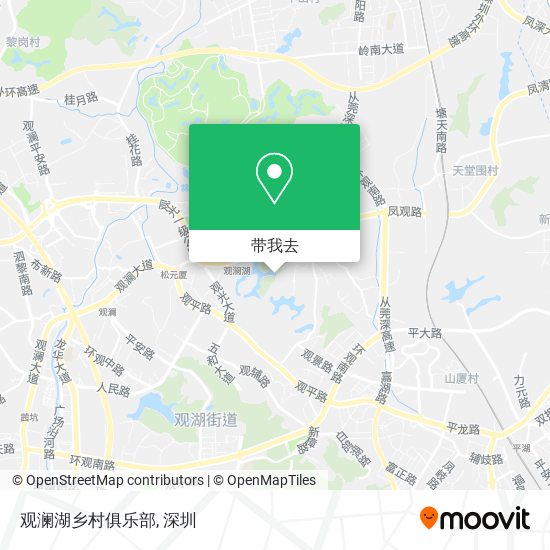 观澜湖乡村俱乐部地图