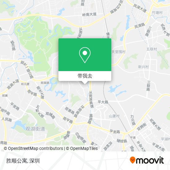 胜顺公寓地图