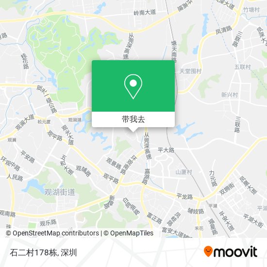 石二村178栋地图
