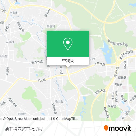 油甘埔农贸市场地图