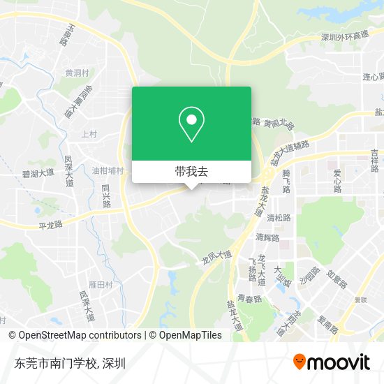 东莞市南门学校地图
