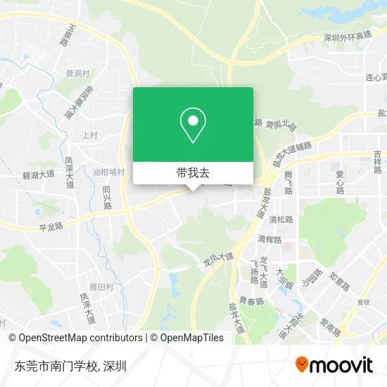 东莞市南门学校地图