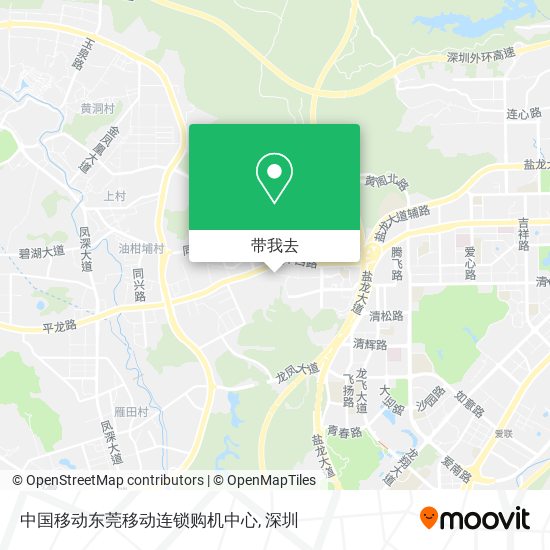 中国移动东莞移动连锁购机中心地图