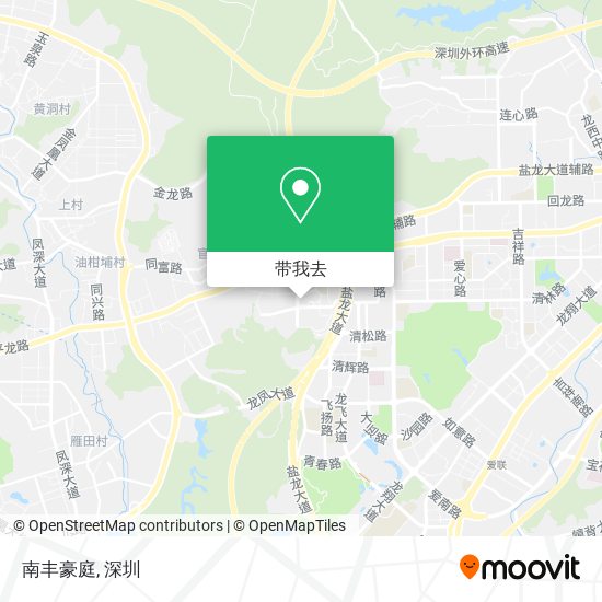 南丰豪庭地图