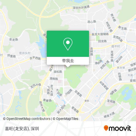 嘉旺(龙安店)地图