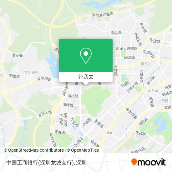 中国工商银行(深圳龙城支行)地图