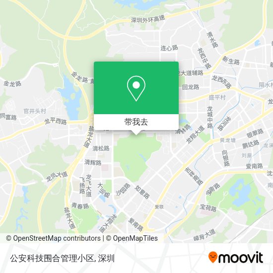 公安科技围合管理小区地图