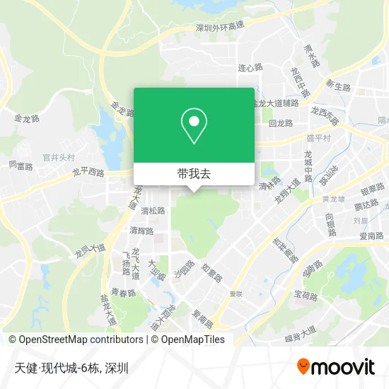 天健·现代城-6栋地图