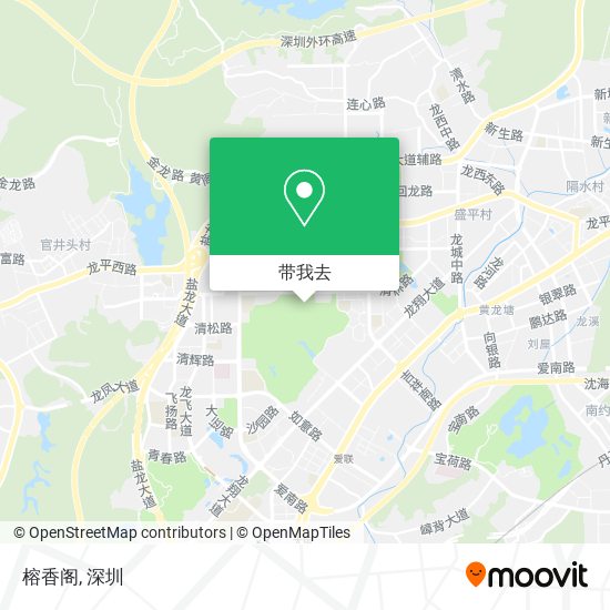 榕香阁地图