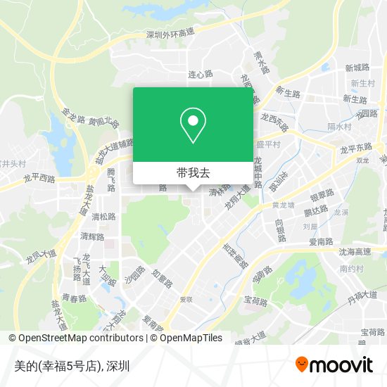 美的(幸福5号店)地图