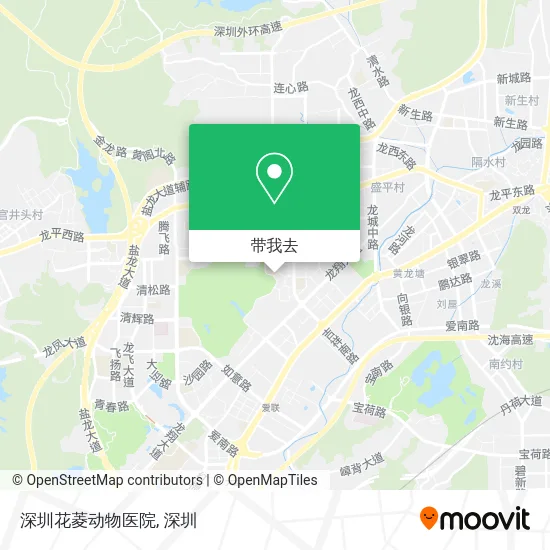 深圳花菱动物医院地图
