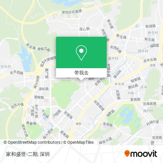 家和盛世-二期地图
