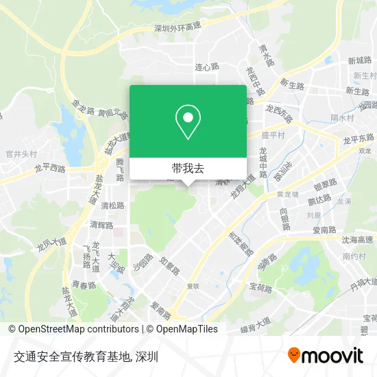 交通安全宣传教育基地地图