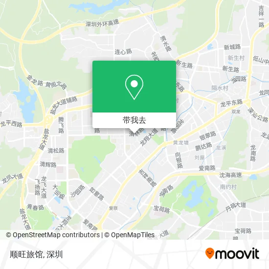 顺旺旅馆地图