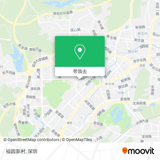福园新村地图