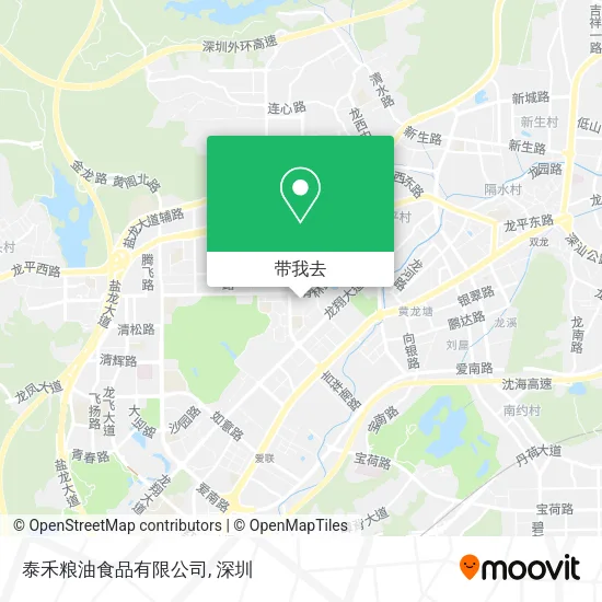 泰禾粮油食品有限公司地图