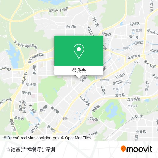 肯德基(吉祥餐厅)地图