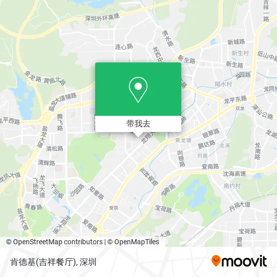 肯德基(吉祥餐厅)地图
