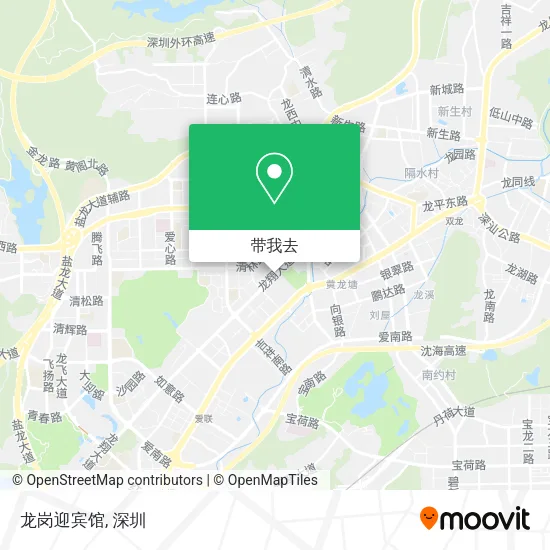 龙岗迎宾馆地图