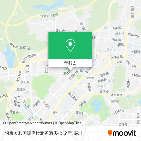 深圳友和国际唐拉雅秀酒店-会议厅地图