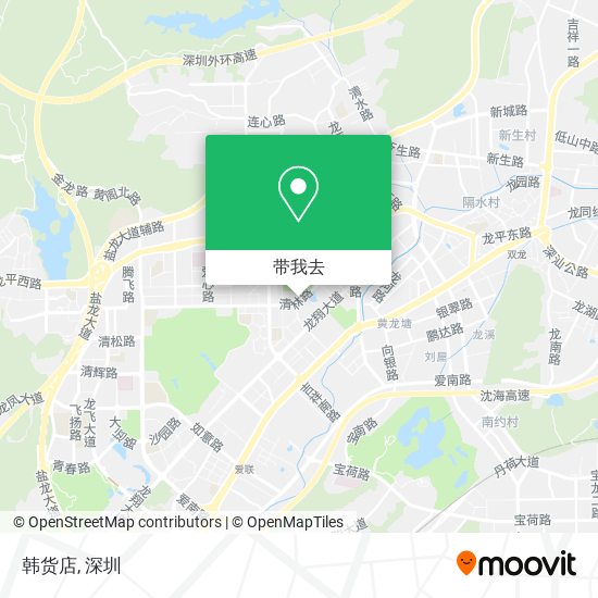 韩货店地图