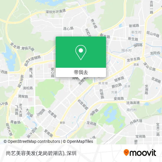 尚艺美容美发(龙岗碧湖店)地图