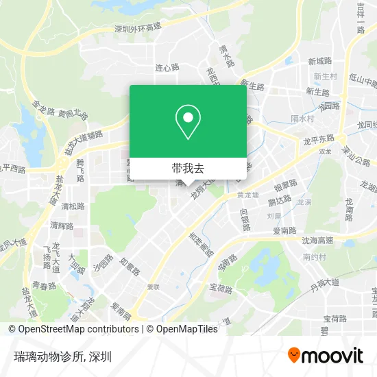 瑞璃动物诊所地图