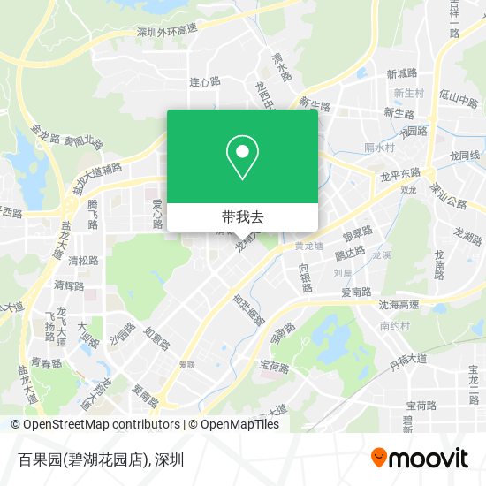 百果园(碧湖花园店)地图
