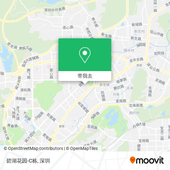 碧湖花园-C栋地图