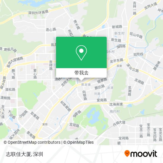志联佳大厦地图