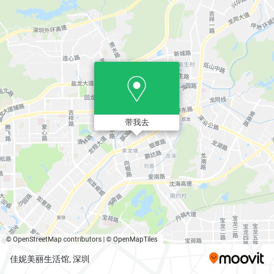 佳妮美丽生活馆地图