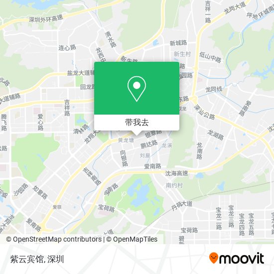 紫云宾馆地图