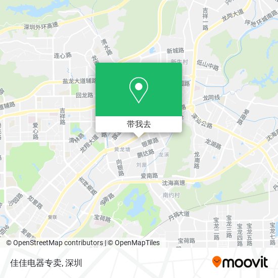 佳佳电器专卖地图