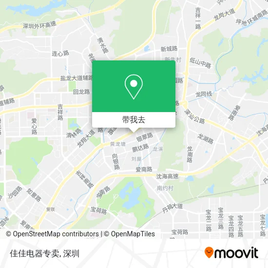 佳佳电器专卖地图