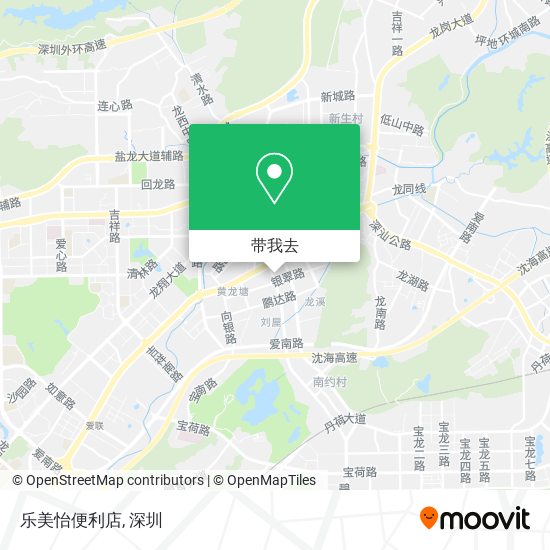 乐美怡便利店地图