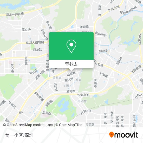 简一小区地图