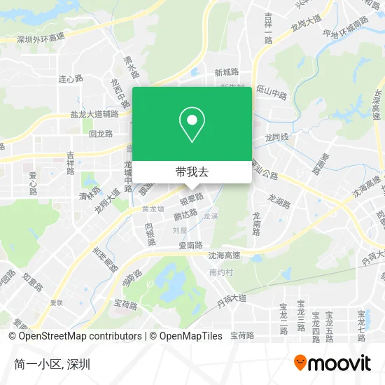 简一小区地图