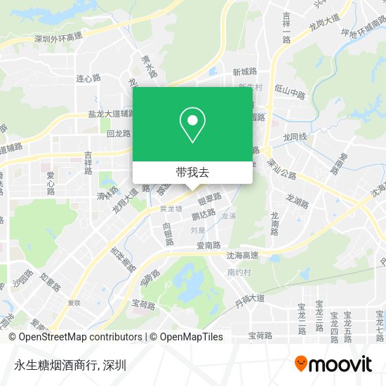 永生糖烟酒商行地图