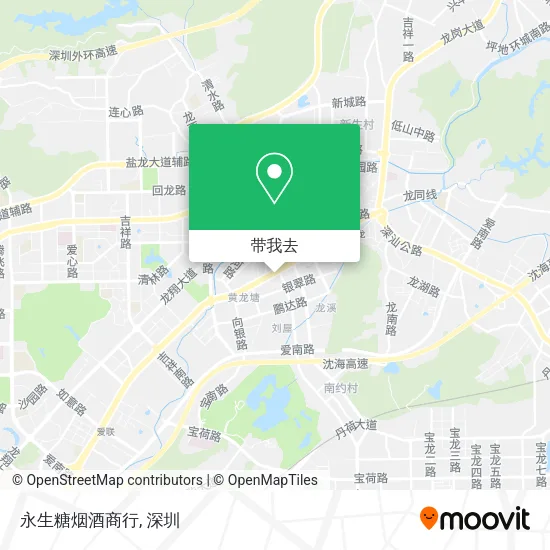 永生糖烟酒商行地图