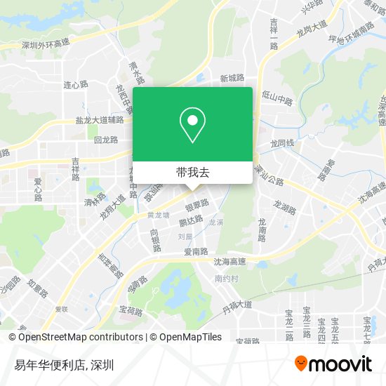 易年华便利店地图